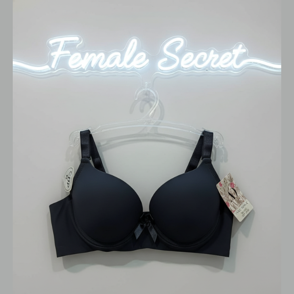 Pack of (CK) Imported Padded Seamless Push-Up Bra and Penty Set