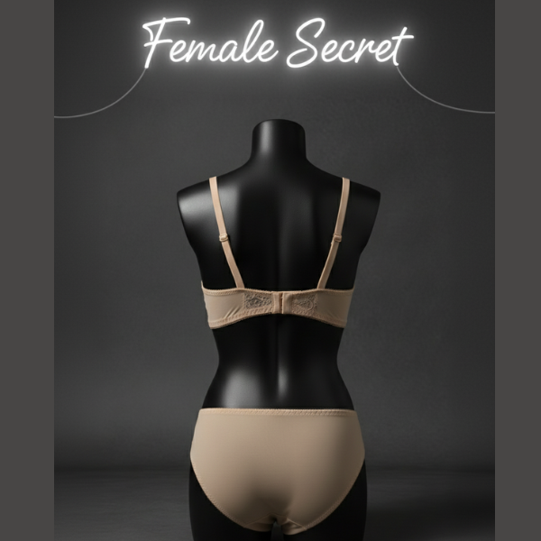 75% Off | Pack of 4 Imported Double Padded Bra And Panty Set | Free Home Delivery