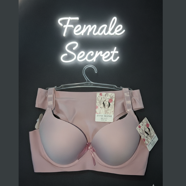 Pack of (CK) Imported Padded Seamless Push-Up Bra and Penty Set