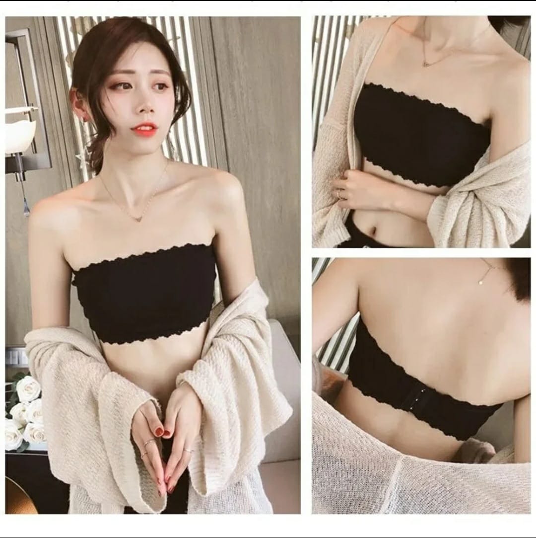 50% OFF | Pack Of 3 Imported Invisible Strapless Bra | 3 Different Colours