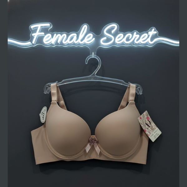 Pack of (CK) Imported Padded Seamless Push-Up Bra and Penty Set