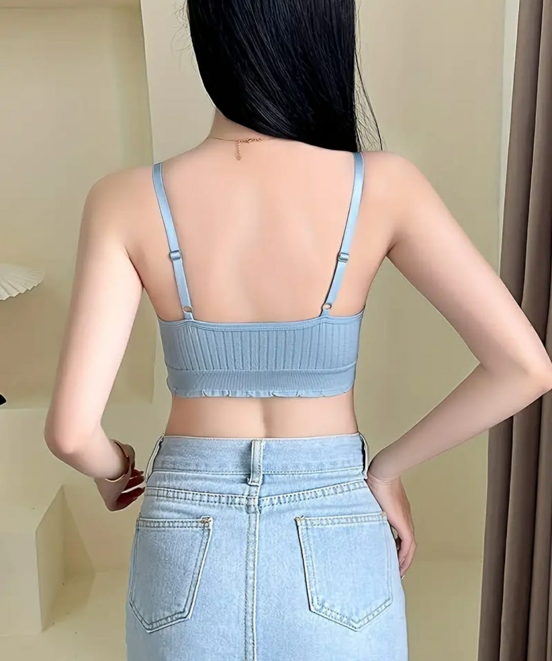 50% OFF | PACK OF 3 IMPORTED SUMMER ADJUSTABLE SPORTS BRA