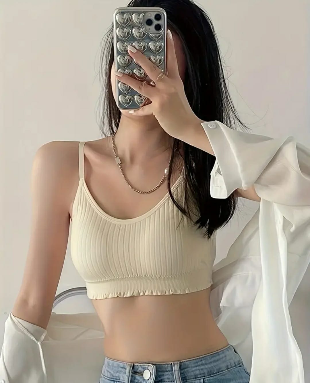 50% OFF | PACK OF 3 IMPORTED SUMMER ADJUSTABLE SPORTS BRA